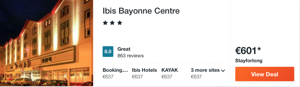 hotel in Biarritz