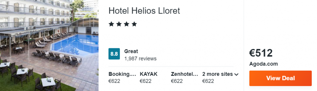 Hotel Helios Lloret