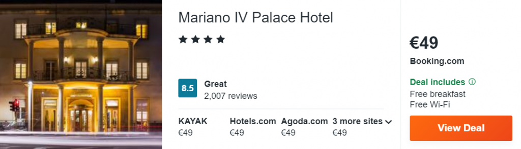 Mariano IV Palace Hotel