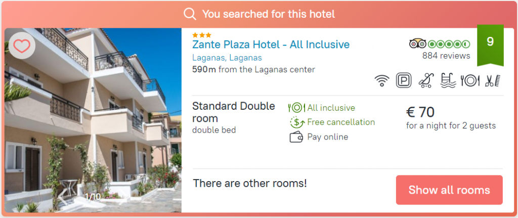 Zante Plaza Hotel