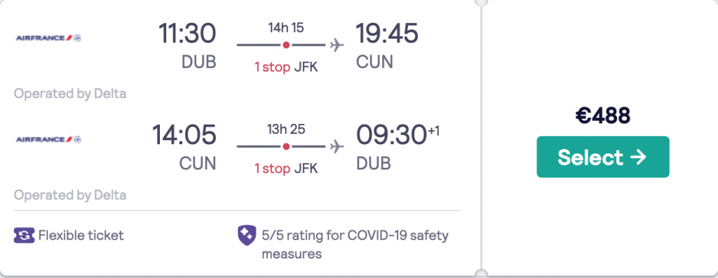 cheap flights to Cancun