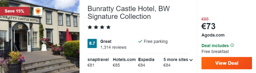 Bunratty Castle Hotel