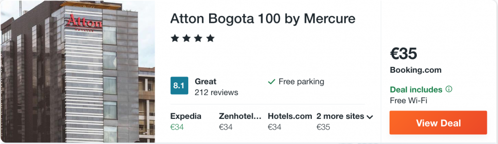 cheap hotels in Colombia