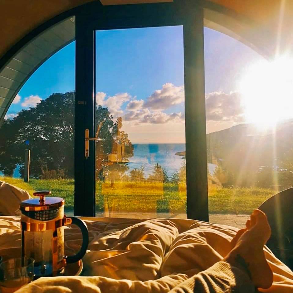 Ocean View Pods Glenarm Castle