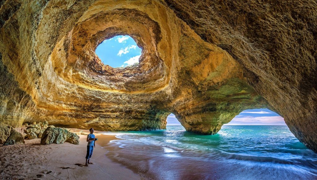 Algarve Cave Cliff