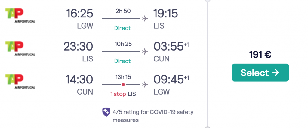cheap flights to Cancun