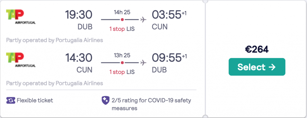 cheap flight to Cancun