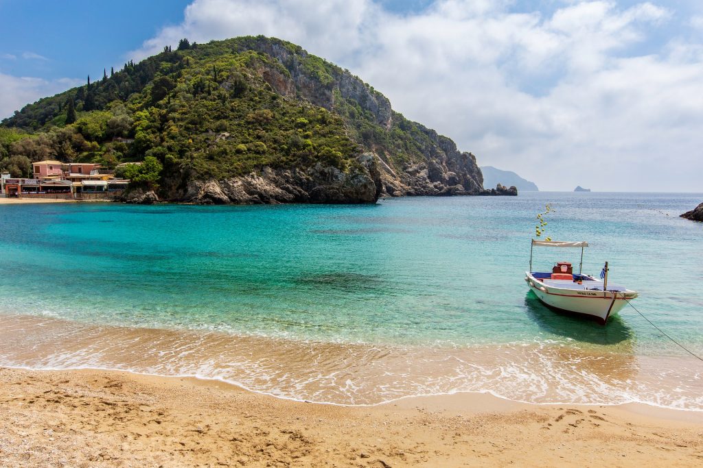 Corfu Beach Boat