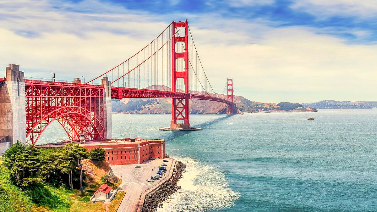 USA San Francisco Golden Bridge