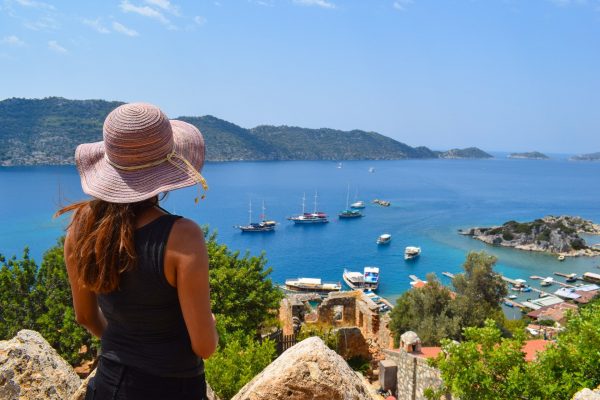 Turkey sea woman