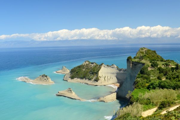 greece corfu bay