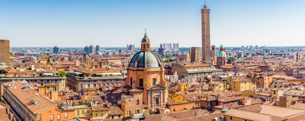 Bologna Italy city centre