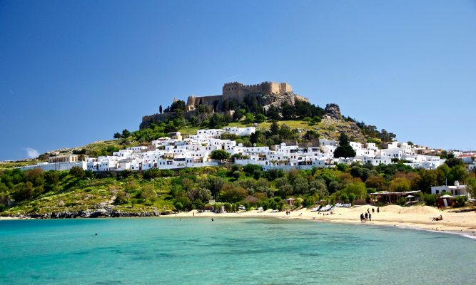 Greece Rhodes Lindos