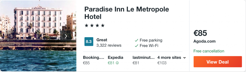 hotel in Alexandria