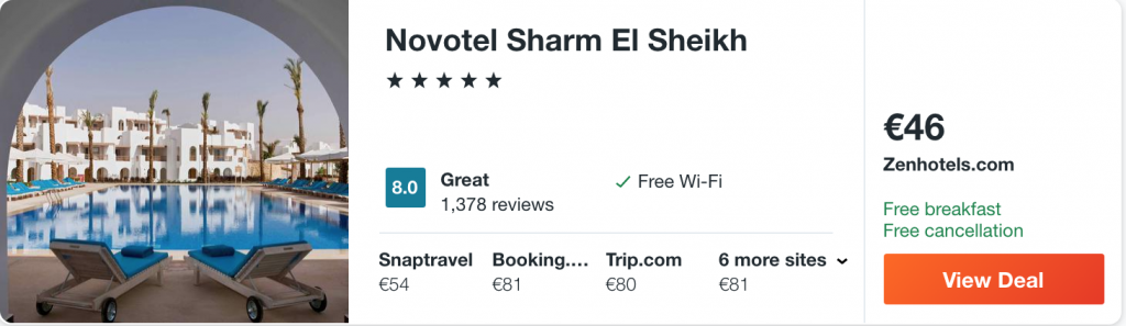 hotel in Sharm El Sheikh