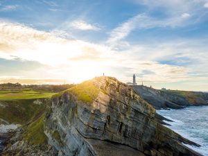 Spain Santander cliff
