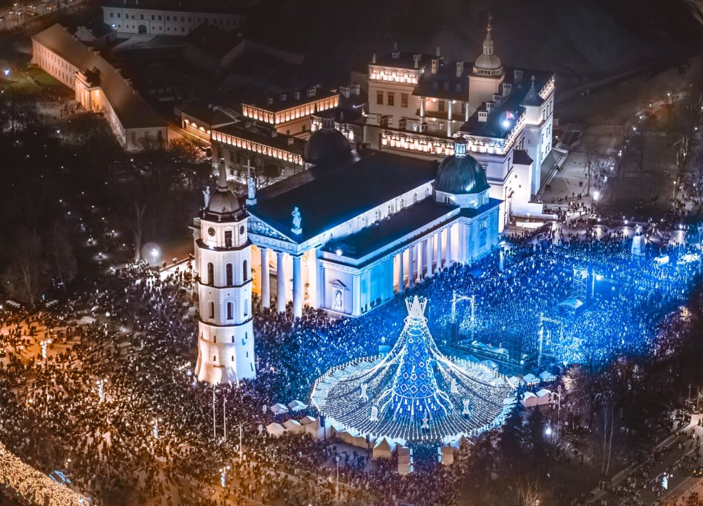 Lithuania Vilnius Christmas