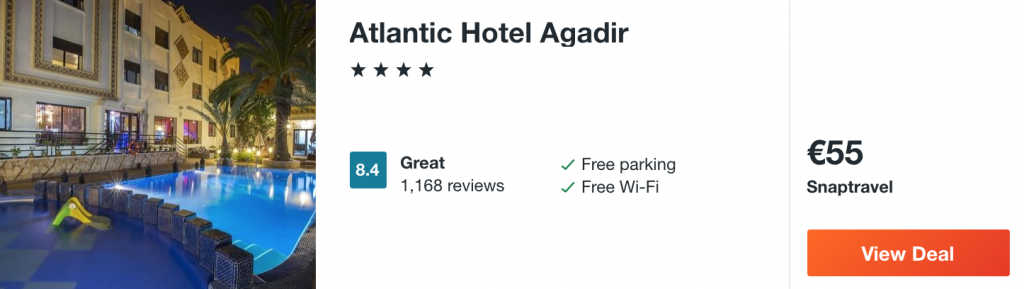 cheap hotelin Agadir