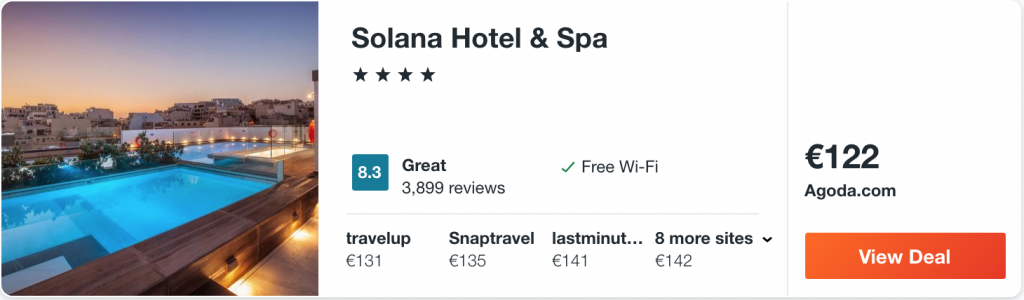 cheap hotel in Malta
