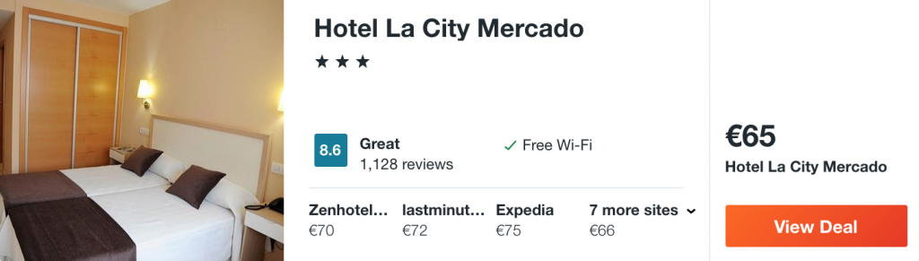 cheap hotel in Alicante
