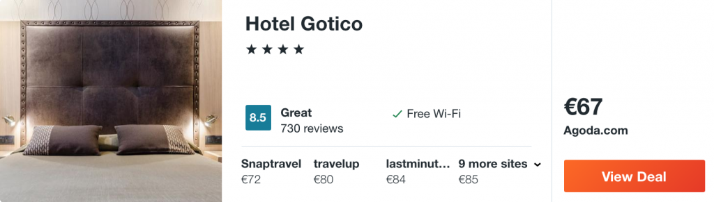 cheap hotel in Barcelona