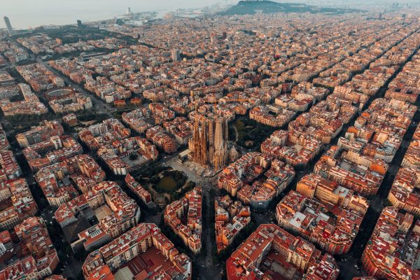 Barcelona from above