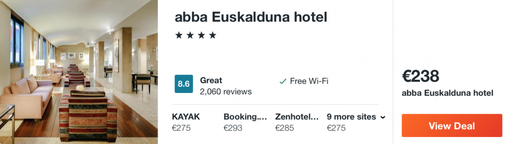 hotel in Bilbao