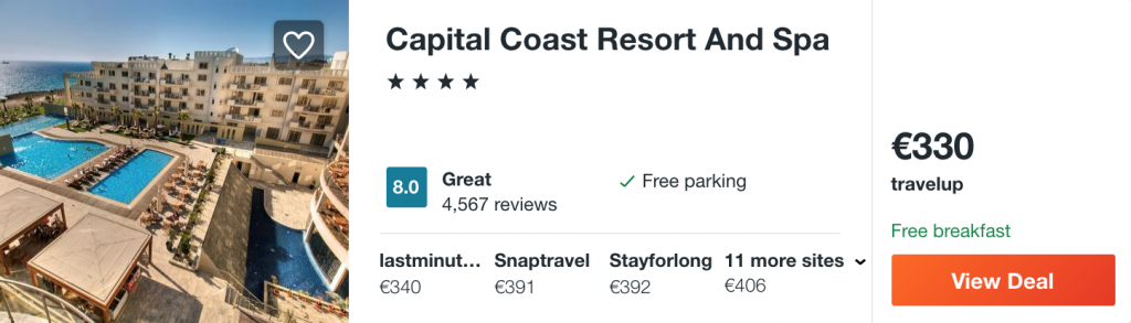 cheap hotel in Cyprus