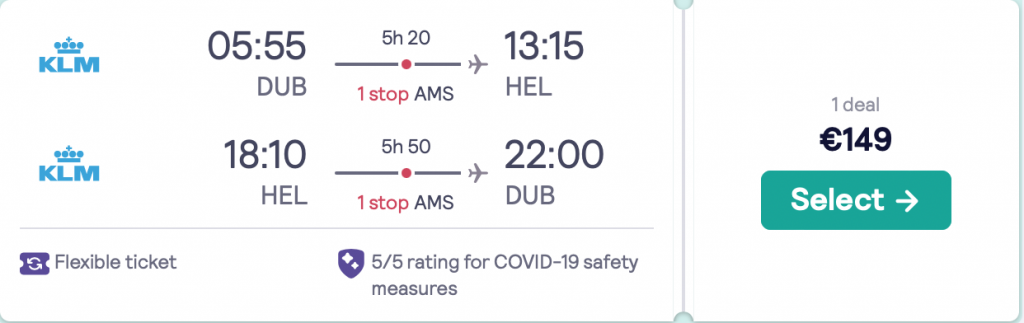 cheap flights to Helsinki