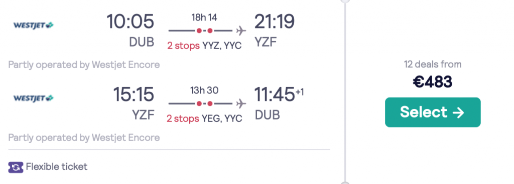 cheap flights to Yellowknife