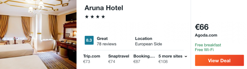 cheap hotel in Istanbul