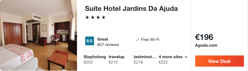 cheap hotel in Madeira