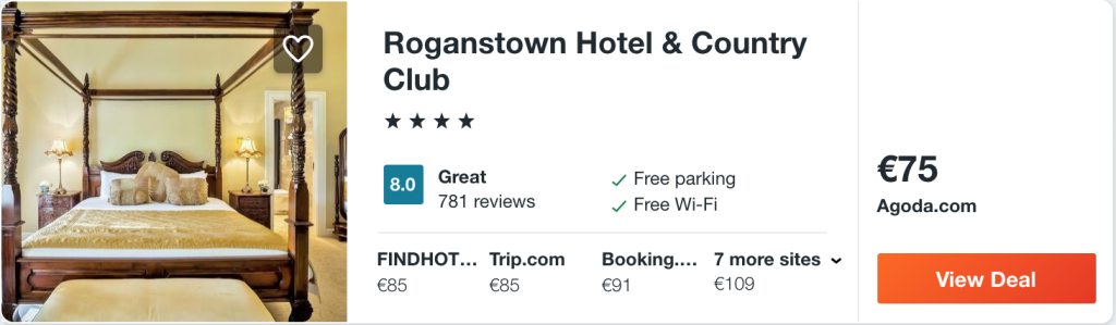 hotel and country club Dublin