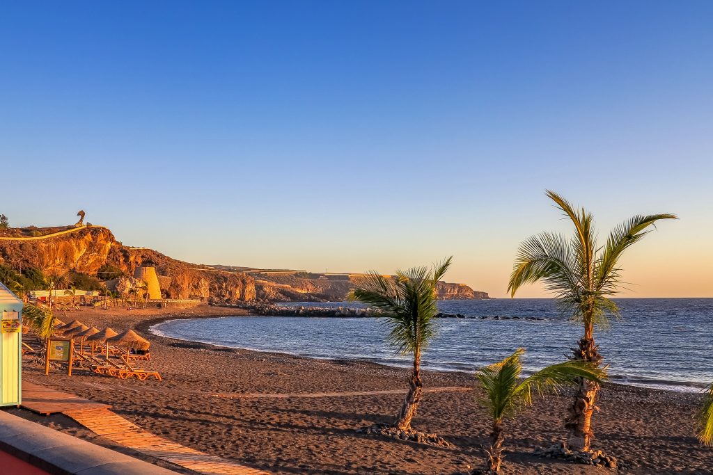 Tenerife sea shore