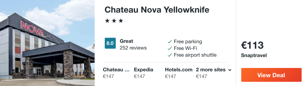 hotel in Yellowknife