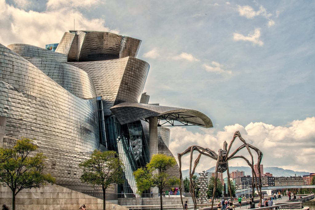 Spain Bilbao art museum