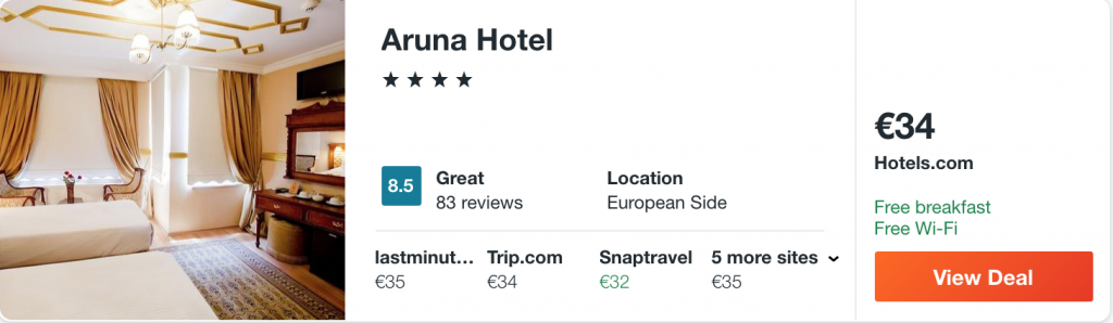 cheap hotel in Istanbul