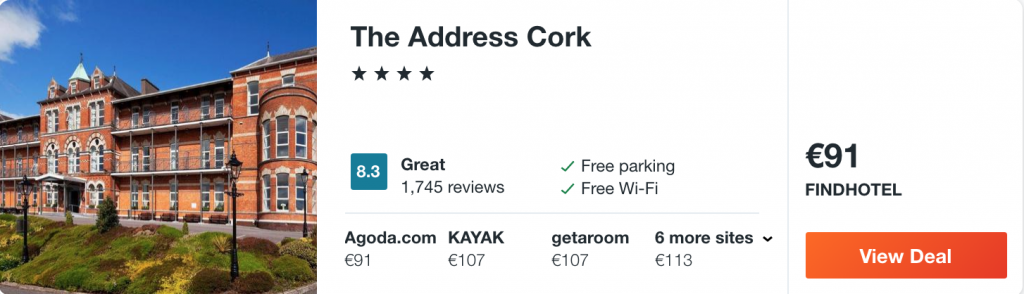 best hotel in Cork