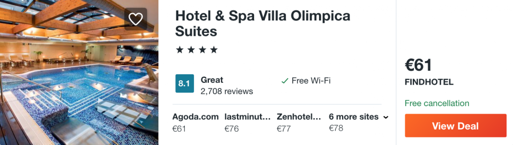 cheap hotel in Barcelona