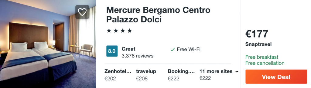 hotel in Bergamo