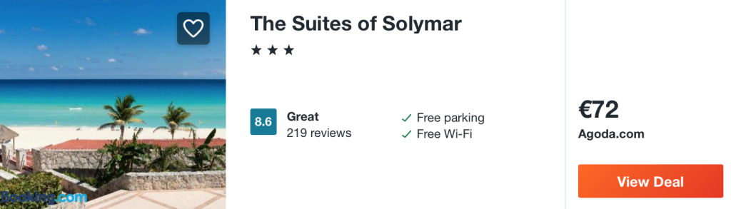 cheap hotel in Cancun