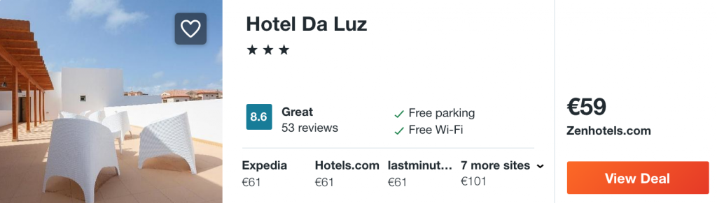hotel in Cape Verde