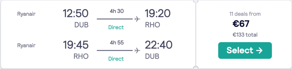 cheap flights to Greece
