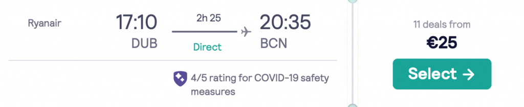 cheap flights to Barcelona