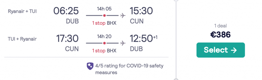 cheap flights to Cancun