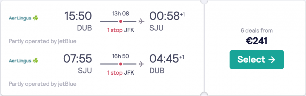 cheap flights to Puerto Rico