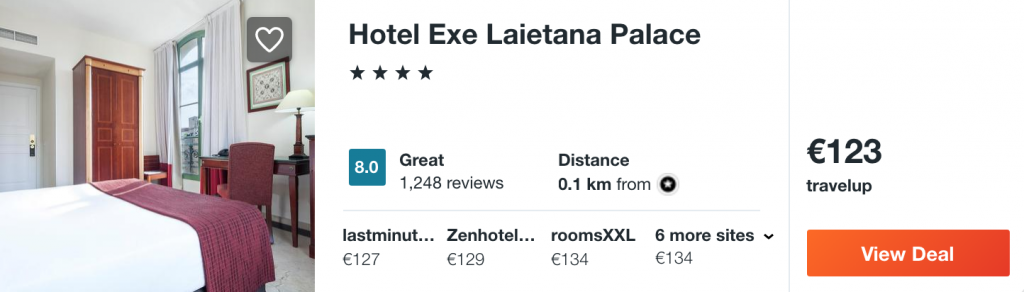 cheap hotel in Barcelona