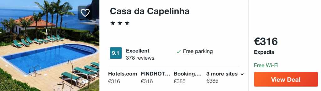 hotel in Madeira