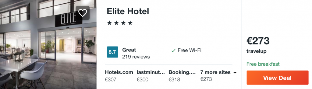 cheap hotel in Rhodes