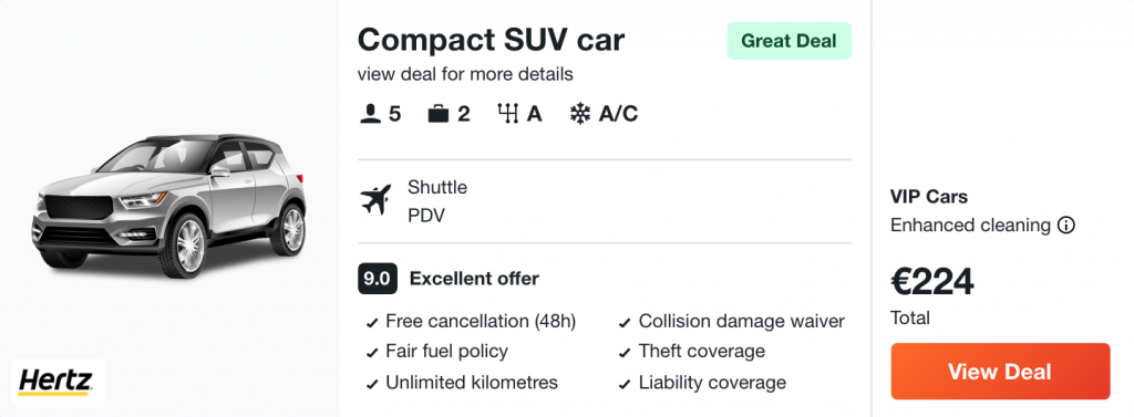 car hire in Plovdiv